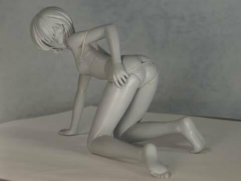 Ayanami Rei (Swimsuit), Shin Seiki Evangelion, Elfin Model, Garage Kit, 1/8