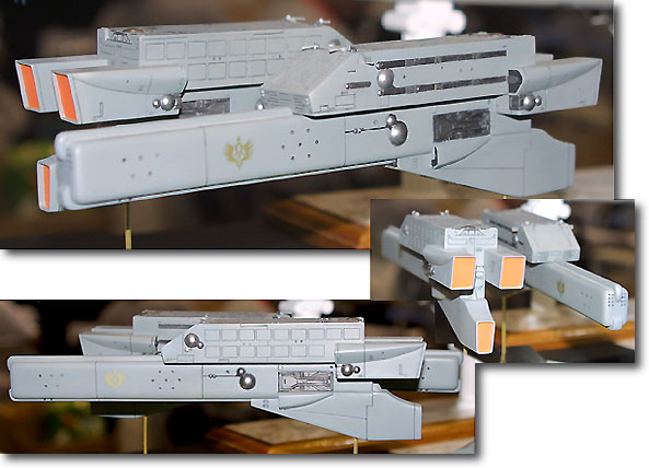 Imperial Carrier, Ginga Eiyuu Densetsu, Alba Create, Garage Kit, 1/5000