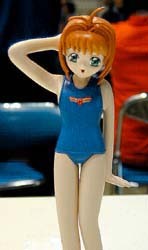 Kinomoto Sakura (School Swimsuit), Card Captor Sakura, Papercraft, Pururun Tei, Garage Kit, 1/10