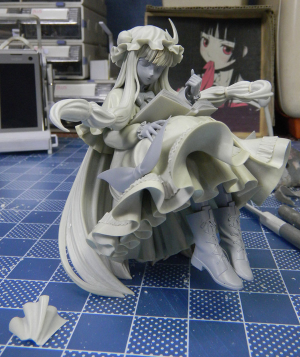 Patchouli Knowledge, Touhou Project, PLA4U, Garage Kit