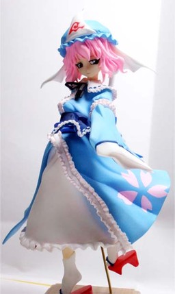 Saigyouzi Yuyuko, Touhou Project, Zaki Brand, Garage Kit