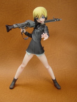 Erica Hartmann, Strike Witches, Hamster Koubou, Garage Kit, 1/6