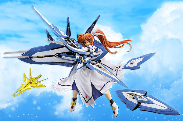 Takamachi Nanoha, Mahou Senki Lyrical Nanoha Force, FREEing, Pre-Painted, 1/8, 4571245293862