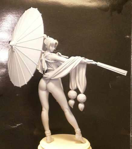 Shiranui Mai, The King Of Fighters, Kurogane Tora Ise, Tekkoryuu, Garage Kit, 1/4