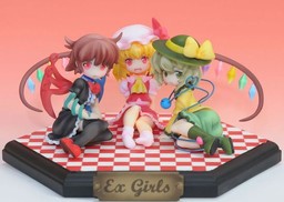 Flandre Scarlet, Houjuu Nue, Komeiji Koishi (Ex Girls), Touhou Project, Kachoufuugetsu, Garage Kit