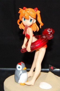 PenPen, Souryuu Asuka Langley (Swimsuit), Shin Seiki Evangelion, Rum Kandis, Garage Kit