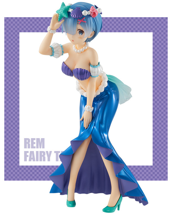 Rem (Ningyo Hime), Re:Zero Kara Hajimeru Isekai Seikatsu, FuRyu, Pre-Painted