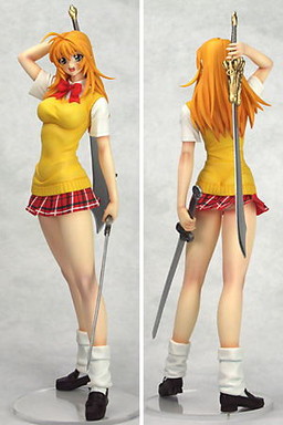 Sonsaku Hakufu (School Uniform), Ikki Tousen, Kurushima, Garage Kit, 1/6
