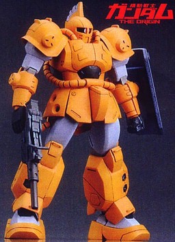 MS-04 Prototype Zaku (Origin), Kidou Senshi Gundam: The Origin, B-Club, Garage Kit, 1/144
