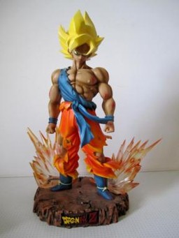 Son Goku SSJ, Dragon Ball Z, MJS Garage Kit, Garage Kit