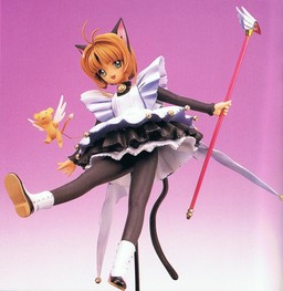 Kero-chan, Kinomoto Sakura (Episode #8 Battle Costume), Card Captor Sakura, Pink Cadillac, Garage Kit, 1/5