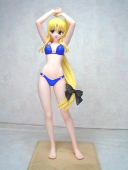 Fate T. Harlaown (Swimsuit), Mahou Shoujo Lyrical Nanoha StrikerS, Tsuru no Yakata, Garage Kit, 1/8