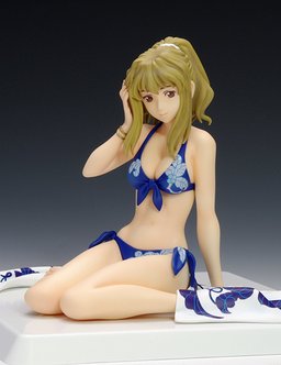 Fujino Shizuru (Swimsuit), Mai-Hime, Wave, Pre-Painted, 1/10