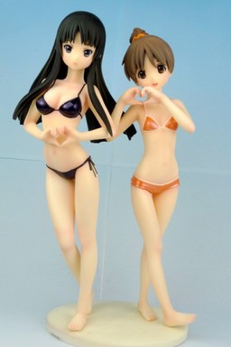 Akiyama Mio, Hirasawa Ui (Bikini), K-ON!, Flower Shop, Garage Kit, 1/7