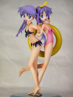 Hiiragi Kagami, Hiiragi Tsukasa, Lucky☆Star, Honey Workshop, Garage Kit, 1/8