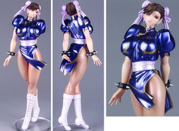 Chun-Li, Street Fighter II, Kurushima, Garage Kit, 1/8