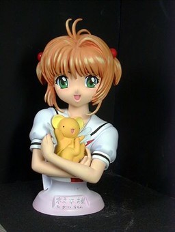 Kero-chan, Kinomoto Sakura (Spring School Uniform), Card Captor Sakura, Free-X, Garage Kit, 1/3