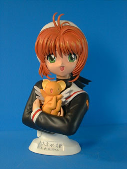 Kero-chan, Kinomoto Sakura (Winter School Uniform), Card Captor Sakura, Free-X, Garage Kit, 1/3