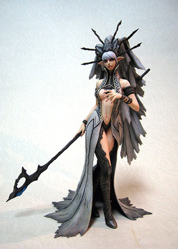 Dark Elf Queen, Lineage II, DAVYACE, Garage Kit, 1/7