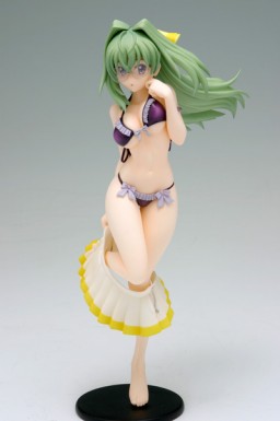 Shimoyama Mutsumi (Swimsuit), Sora O Kakeru Shoujo, Wave, Pre-Painted, 1/10