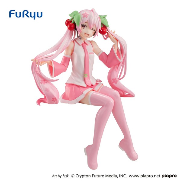 Hatsune Miku (Sakura, Wink), Piapro Characters, FuRyu, Pre-Painted