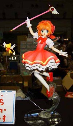 Kero-chan, Kinomoto Sakura (1st OP Battle Costume), Card Captor Sakura, Max Factory, Garage Kit, 1/8