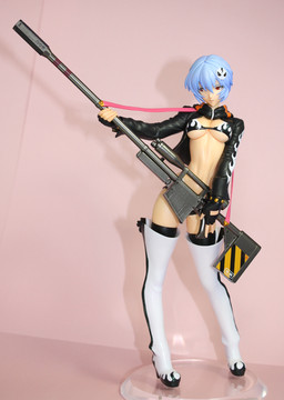 Ayanami Rei (Yoko Littner Cosplay), Shin Seiki Evangelion, Cherry Blossom, Garage Kit, 1/7