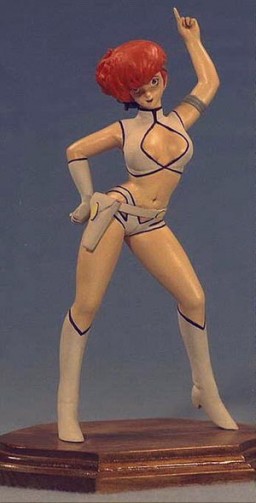 Kei, Dirty Pair, Fukaya, Garage Kit, 1/8