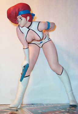 Kei, Dirty Pair, Fukaya, Garage Kit, 1/4