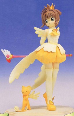 Kero-chan, Kinomoto Sakura (2nd OP Battle Costume), Card Captor Sakura, B-Club, Garage Kit, 1/8