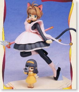 Daidouji Tomoyo, Kinomoto Sakura (Episode #8 Battle Costume), Card Captor Sakura, B-Club, Garage Kit, 1/8