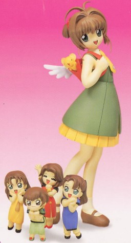 Kero-chan, Kinomoto Sakura, Li Fanren, Li Feimei, Li Fuutie, Li Shiefa (Vol.2), Gekijouban Card Captor Sakura, B-Club, Garage Kit, 1/8