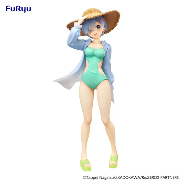 Rem (Summer Vacation), Re:Zero Kara Hajimeru Isekai Seikatsu, FuRyu, Pre-Painted