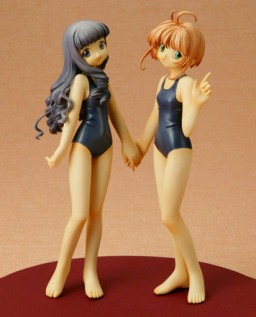 Daidouji Tomoyo, Kinomoto Sakura (School Swimsuit), Card Captor Sakura, T's System, Garage Kit, 1/6