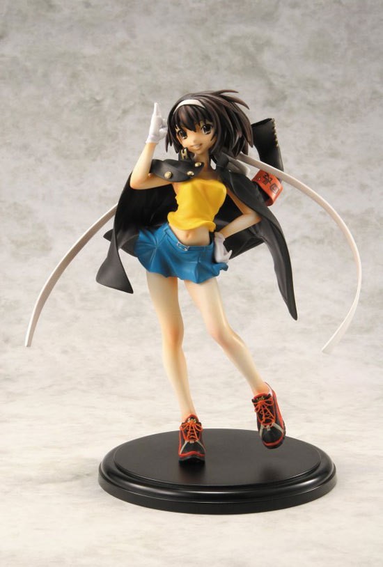 Suzumiya Haruhi (Gakuran), Suzumiya Haruhi No Yuuutsu, Toy's Works, Pre-Painted, 1/8, 4543341130969