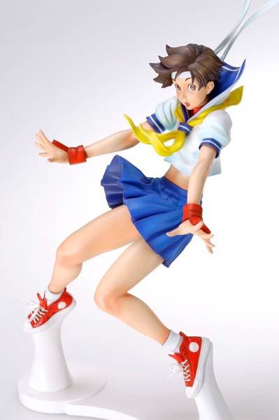 Kasugano Sakura, Street Fighter Zero 3, Max Factory, Pre-Painted, 1/6