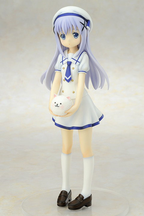 Kafuu Chino, Tippy (Summer Uniform), Gochuumon Wa Usagi Desu Ka?, Ques Q, Pre-Painted, 1/7, 4560393841049