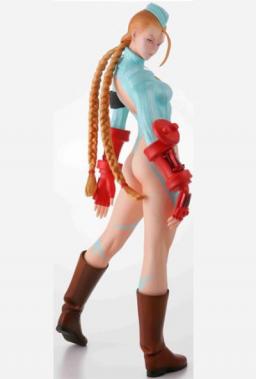 Cammy (Blue), Street Fighter Zero, Kaiyodo, Pre-Painted, 1/6