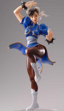 Chun-Li (Chun Li), Street Fighter II, Organic, Pre-Painted