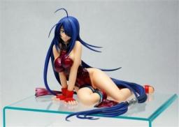 Kan'u Unchou (DVD box China Dress), Ikki Tousen Dragon Destiny, Griffon Enterprises, Pre-Painted, 1/7