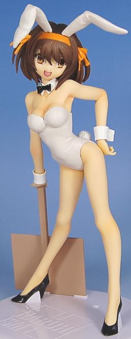 Suzumiya Haruhi (Bunny), Suzumiya Haruhi No Yuuutsu, Bandai, Pre-Painted, 1/8, 4543112480293