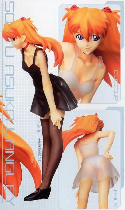 Souryuu Asuka Langley, Shin Seiki Evangelion, Bandai, Pre-Painted, 1/8, 4543112449542
