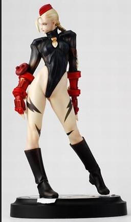 Cammy (Fascination Black), Street Fighter Zero 3, Kaiyodo, Pre-Painted