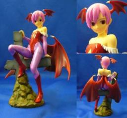 Lilith Aensland, Vampire, Happinet, Pre-Painted, 1/8, 4907953803664