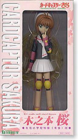 Kinomoto Sakura (Tomoeda Shougakkou Seifuku, Fuyufuku), Card Captor Sakura, Kotobukiya, Pre-Painted, 1/5, 4934054001613