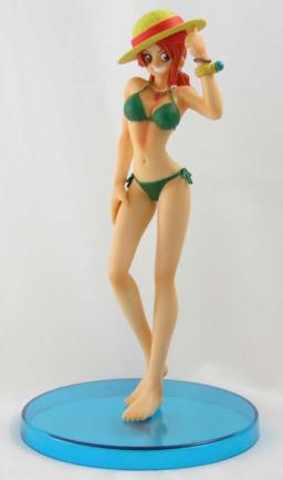 Nami (Summer Collection), One Piece, Banpresto, Pre-Painted, 1/8