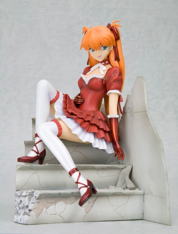 Souryuu Asuka Langley (Red Gothic Lolita), Shin Seiki Evangelion, Kotobukiya, Pre-Painted, 1/7