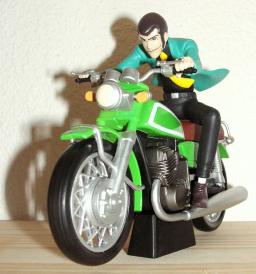 Lupin the 3rd (Figure & Bike), Lupin III, Banpresto, Pre-Painted