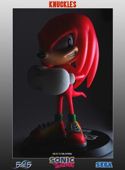 Knuckles the Echidna, Sonic The Hedgehog, First 4 Figures, Pre-Painted