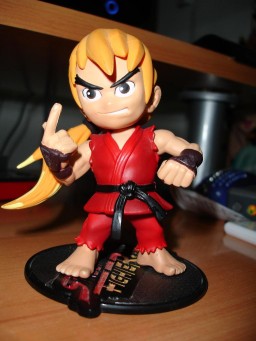 Ken Masters (SD), Street Fighter, Capcom, Pre-Painted